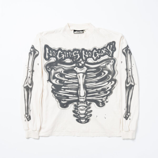 Airbrushed Bones Longsleeve | Where To Buy Airbrushed Bones Longsleeve | Airbrushed Bones Longsleeve For Sale | Buy Airbrushed Bones Longsleeve Online