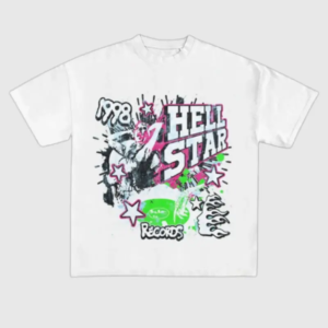 Hellstar Shirt 1998 Records White | Buy Hellstar Shirt 1998 Records White Online | Hellstar Shirt 1998 Records White For Sale