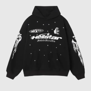 Hellstar Clothing Records Yoga Hoodie Black | Buy Hellstar Clothing Records Yoga Hoodie Black Online | Hellstar Clothing Records Yoga Hoodie Black For Sale