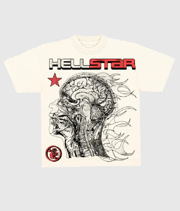 Hellstar Clothing Cranium T-Shirt | Buy Mens Hellstar Cranium Shirt