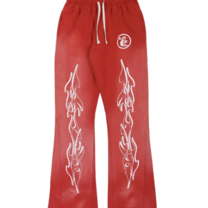 Hellstar Sweatpants Red | Buy Hellstar Sweatpants Red Online | Where To Buy Hellstar Sweatpants Red | Hellstar Sweatpants Red For Sale