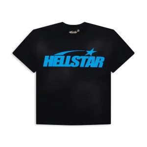 Buy Hellstar Classic T-shirt Black-Blue