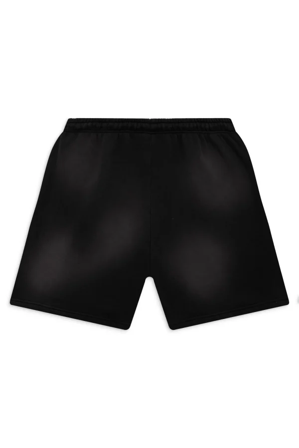 Hellstar Flame Black Shorts