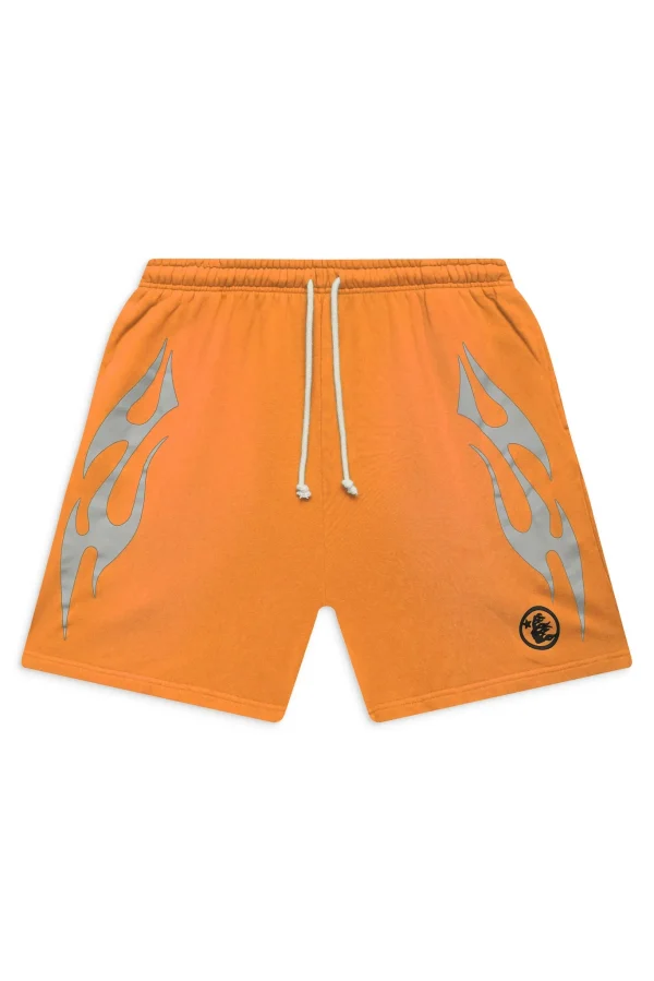 Hellstar Flame Orange Shorts