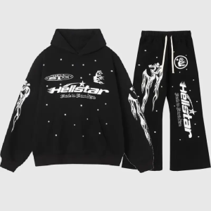 Hellstar Racer Tracksuit Vintage Black