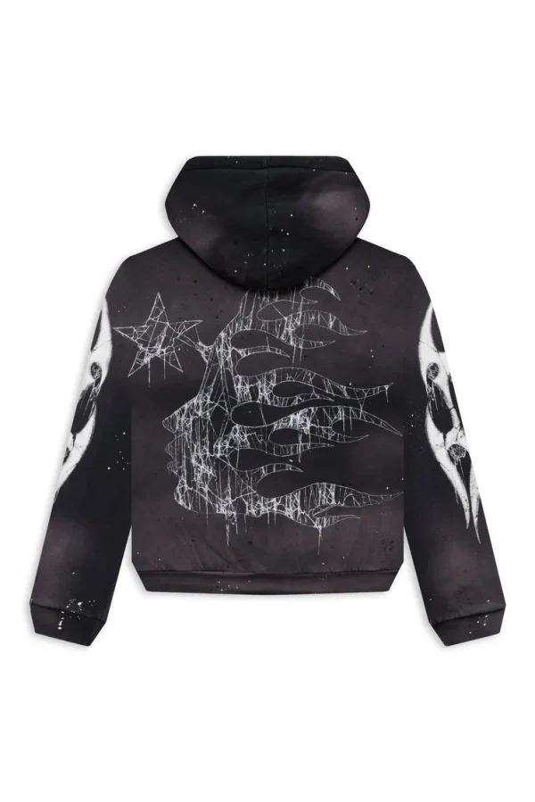 Hellstar Spiderweb Sport Logo Zip-Up